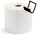 4" x 6" Blockout - Thermal Transfer Labels - 1" Core / 5" Outer Diameter
