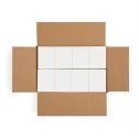 4" x 3" Orange - Thermal Transfer Labels - Fanfold - Acrylic