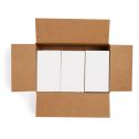4" x 7" Dark Blue - Direct Thermal Labels - Fanfold