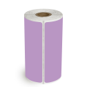 3" x 5" Grape - Direct Thermal Labels - 0.75" Core (Timing Mark) - Acrylic