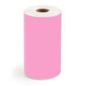4" x 4" Hot Pink - Direct Thermal Labels - 0.75" Core - Acrylic
