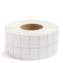 1.5" x 1" (2-Up) Thermal Transfer Labels - 3" Core