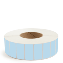2" x 1" Blue - Direct Thermal Labels - 3" Core - Removable Adhesive
