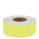 2.5" x 1.5" Chartreuse - Thermal Transfer Labels - 3" Core - Acrylic