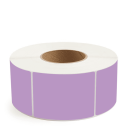 3" x 4" Grape - Direct Thermal Labels - 3" Core - Removable Adhesive