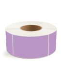 3" x 5" Grape - Thermal Transfer Labels - 3" Core - Removable Adhesive