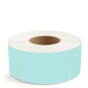 3" x 5" Green - Direct Thermal Labels - 3" Core (No Perf) - Acrylic