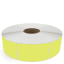 3" x 5" Chartreuse - Thermal Transfer Labels - 3" Core / 12" Outer Diameter (No Perf) - Acrylic