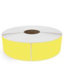 3" x 10" Yellow - Thermal Transfer Labels - 3" Core / 12" Outer Diameter (No Perf) - Removable Adhesive