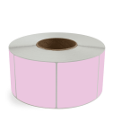 3.5" x 3.5" Purple - Direct Thermal Labels - 3" Core - Freezer Grade Adhesive