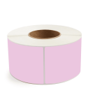 3.5" x 8" Purple - Direct Thermal Labels - 3" Core - Removable Adhesive