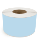 4" x 510' Continuous Feed Blue - Direct Thermal Labels - 3" Core