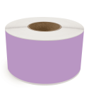 4" x 510' Continuous Feed Grape - Thermal Transfer Labels - 3" Core - Removable Adhesive