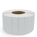 4" x 1" Gray - Direct Thermal Labels - 3" Core