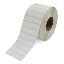 4" x 1" Red - Direct Thermal Labels - 3" Core