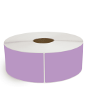 4" x 10" Grape - Thermal Transfer Labels - 3" Core / 12" Outer Diameter (No Perf) - Acrylic