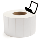 4" x 1.5" Blockout - Thermal Transfer Labels - 3" Core - Removable Adhesive