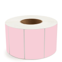 4" x 2.5" Pink - Direct Thermal Labels - 3" Core - Freezer Grade Adhesive