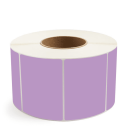 4" x 3" Grape - Thermal Transfer Labels - 3" Core - Removable Adhesive