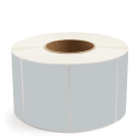 4" x 3" Gray - Thermal Transfer Labels - 3" Core - Acrylic