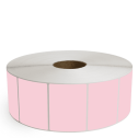 4" x 3" Pink - Direct Thermal Labels - 3" Core / 12" Outer Diameter (No Perf) - Removable Adhesive