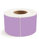 4" x 6" Grape - Thermal Transfer Labels - 3" Core - Removable Adhesive