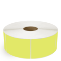 4" x 6" Chartreuse - Thermal Transfer Labels - 3" Core / 12" Outer Diameter (No Perf) - Removable Adhesive
