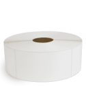 4" x 8" White - Direct Thermal Labels - 3" Core / 12" Outer Diameter (No Perf) - Removable Adhesive