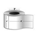 4" x 8" Brown - Thermal Transfer Labels - 3" Core