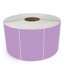 6" x 4" Grape - Direct Thermal Labels - 3" Core / 12" Outer Diameter (No Perf) - Freezer Grade Adhesive