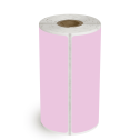 4" x 3" Purple - Direct Thermal Labels - 0.75" Core (Timing Mark) - Acrylic