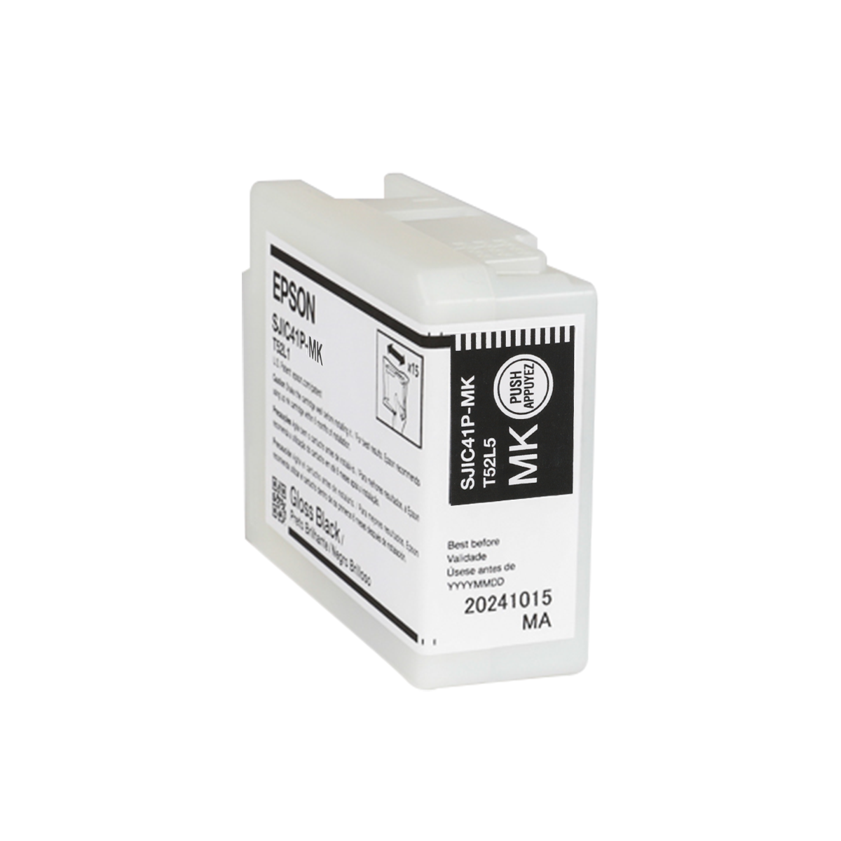 Epson SJIC41P-MK Matte Black Ink Cartridge for ColorWorks&reg; C4000