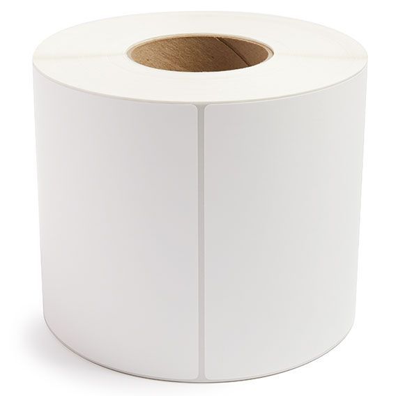6" x 8" Inkjet Roll Labels - 3" Core / 6" OD - Gloss Polypropylene
