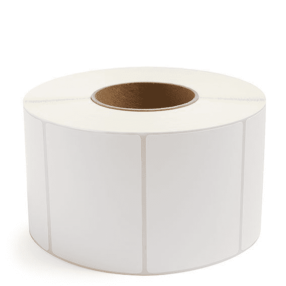 4" x 3" Inkjet Roll Labels - 3" Core / 8" OD - Gloss Polypropylene