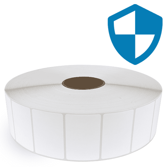 3" x 2" Top Coated - Direct Thermal Labels - 3" Core / 12" Outer Diameter (No Perf) - Freezer Grade Adhesive