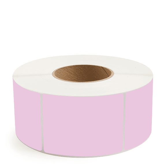 3" x 4" Purple - Direct Thermal Labels - 3" Core - Removable Adhesive