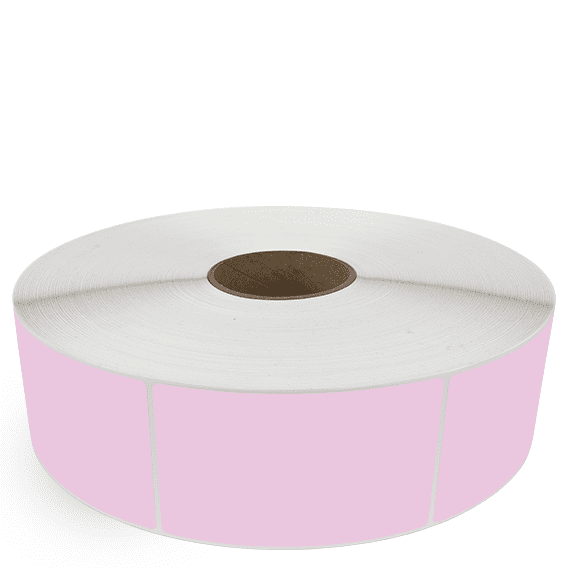 3" x 5" Purple - Direct Thermal Labels - 3" Core / 12" Outer Diameter (No Perf) - Removable Adhesive