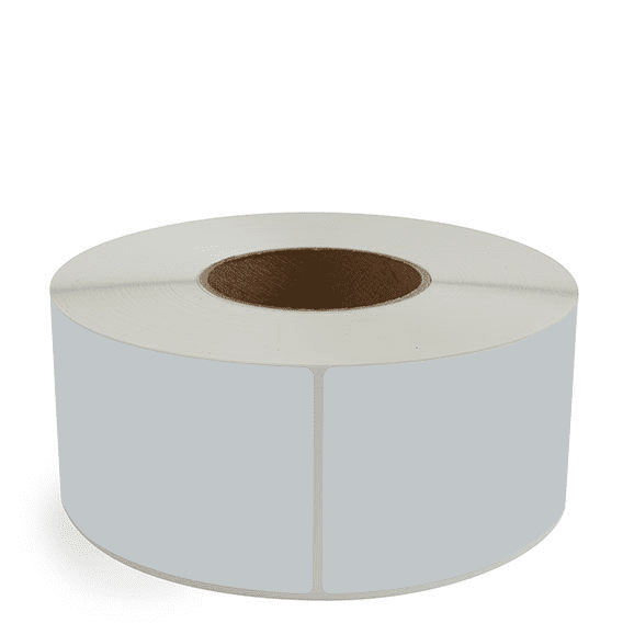 3" x 6" Gray - Thermal Transfer Labels - 3" Core - Removable Adhesive