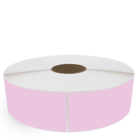 3" x 10" Purple - Thermal Transfer Labels - 3" Core / 12" Outer Diameter (No Perf) - Acrylic
