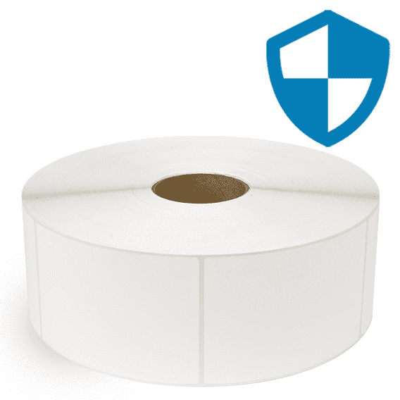 4" x 6" Top Coated - Direct Thermal Labels - 3" Core / 12" Outer Diameter (No Perf) - Removable Adhesive