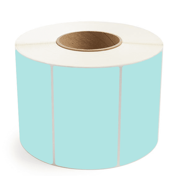 5" x 3" Green - Direct Thermal Labels - 3" Core - Freezer Grade Adhesive