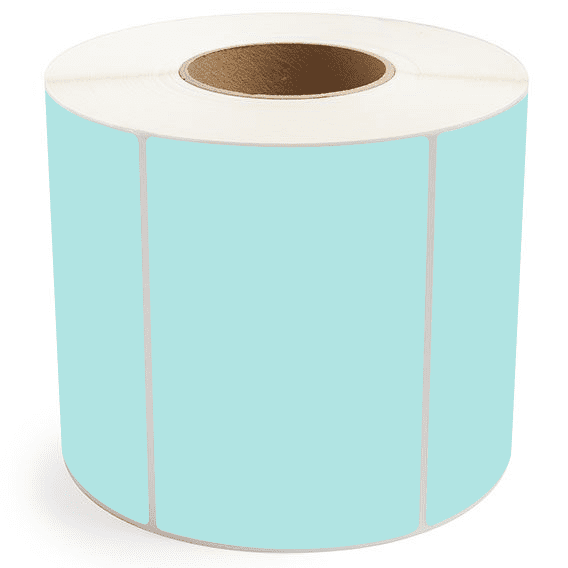 6" x 4" Green - Thermal Transfer Labels - 3" Core - Acrylic