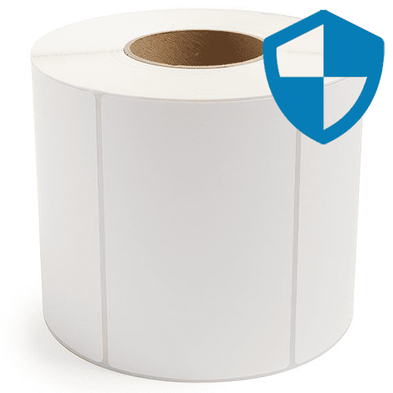 6" x 4" Top Coated - Direct Thermal Labels - 3" Core