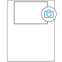 6" x 4" Photo Gloss Rectangular Sheet Labels