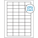 1.75" x 1" Photo Gloss Rectangular Sheet Labels