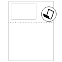 4.75" x 3" Blockout Rectangular Sheet Labels