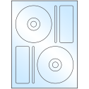 4.656" x 4.656" White Premium High Gloss Sheet Labels