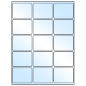 2.6875" x 2" White Premium High Gloss Rectangular Sheet Labels
