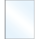 8.375" x 11" White Mid Gloss Rectangular Sheet Labels