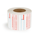 58mm x 50mm Preprinted CAS Labels